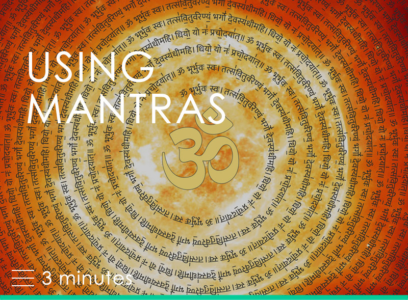 Using Mantras